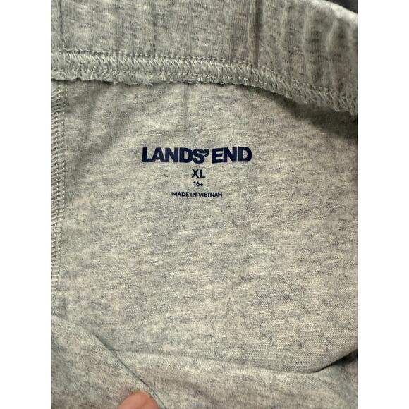 NWT Lands’ End Big Girl Leggings Long Grey Rainbow Stars Size 16+ Pastel - Picture 3 of 4